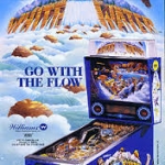 White Water Whitewater pinball machine flyer