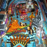 Pinball UK Bram Stokers Dracula pinball machine playfield