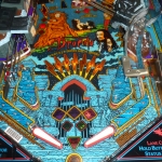 Pinball UK Bram Stokers Dracula pinball machine playfield