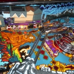 Pinball UK Bram Stokers Dracula pinball machine playfield