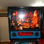 Pinball UK Bram Stokers Dracula pinball machine backbox