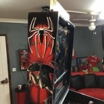 Black Spider-Man backbox