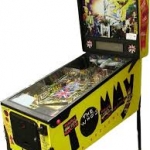 Tommy pinball cabinet